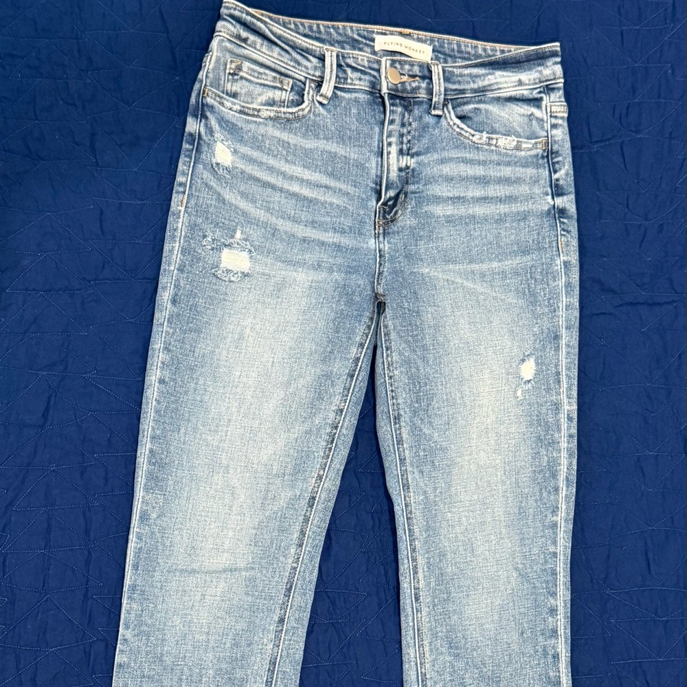 Flying Monkey Distressed Jeans